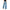 ICHI Light Blue Cotton Bootcut Jean ICHI