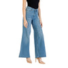 ICHI Light Blue Cotton Bootcut Jean ICHI