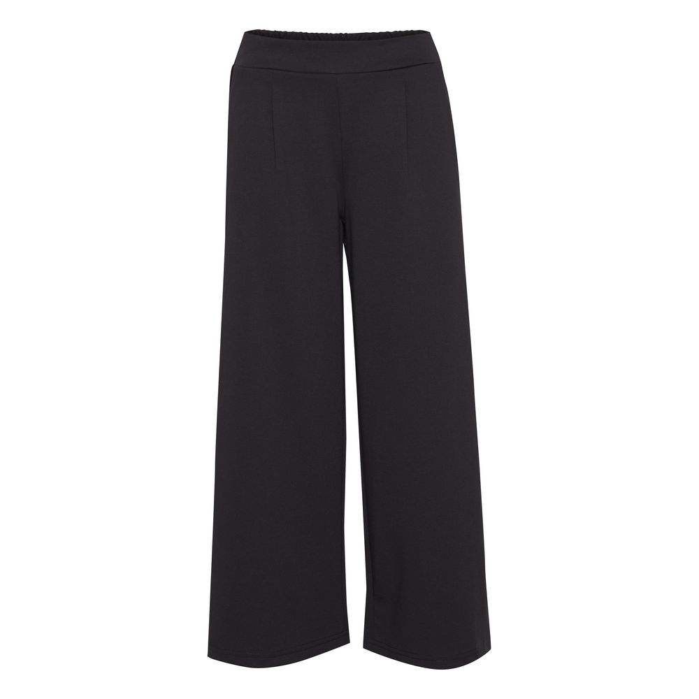 ICHI Black Recycled Polyester Pant ICHI