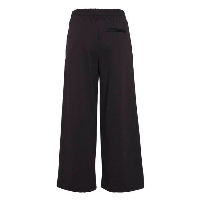 ICHI Black Recycled Polyester Pant ICHI
