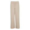 ICHI Beige Recycled Polyurethane Pant ICHI