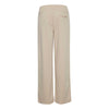 ICHI Beige Recycled Polyurethane Pant ICHI