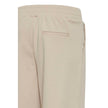 ICHI Beige Recycled Polyurethane Pant ICHI