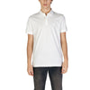 Hugo Boss White Cotton Polo Shirt Hugo Boss