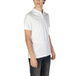 Hugo Boss White Cotton Polo Shirt Hugo Boss