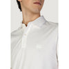 Hugo Boss White Cotton Polo Shirt Hugo Boss