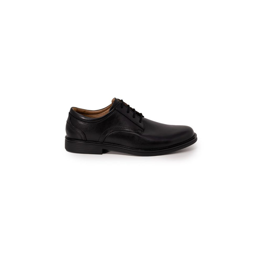Clarks Black Leather Oxfords And Derby Clarks