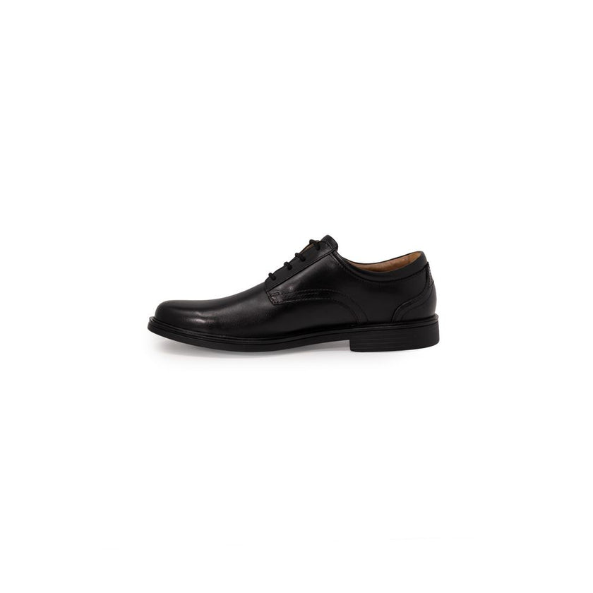 Clarks Black Leather Oxfords And Derby Clarks