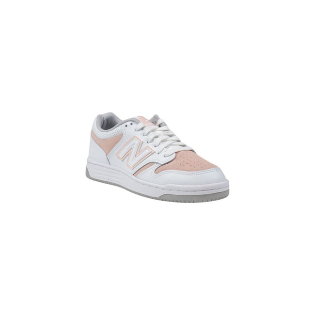 New Balance Pink Leather Sneaker New Balance