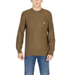 Hugo Boss Green Cotton Sweater Hugo Boss