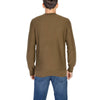 Hugo Boss Green Cotton Sweater Hugo Boss