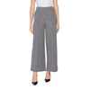 ICHI Black Polyester Pant ICHI