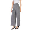 ICHI Black Polyester Pant ICHI