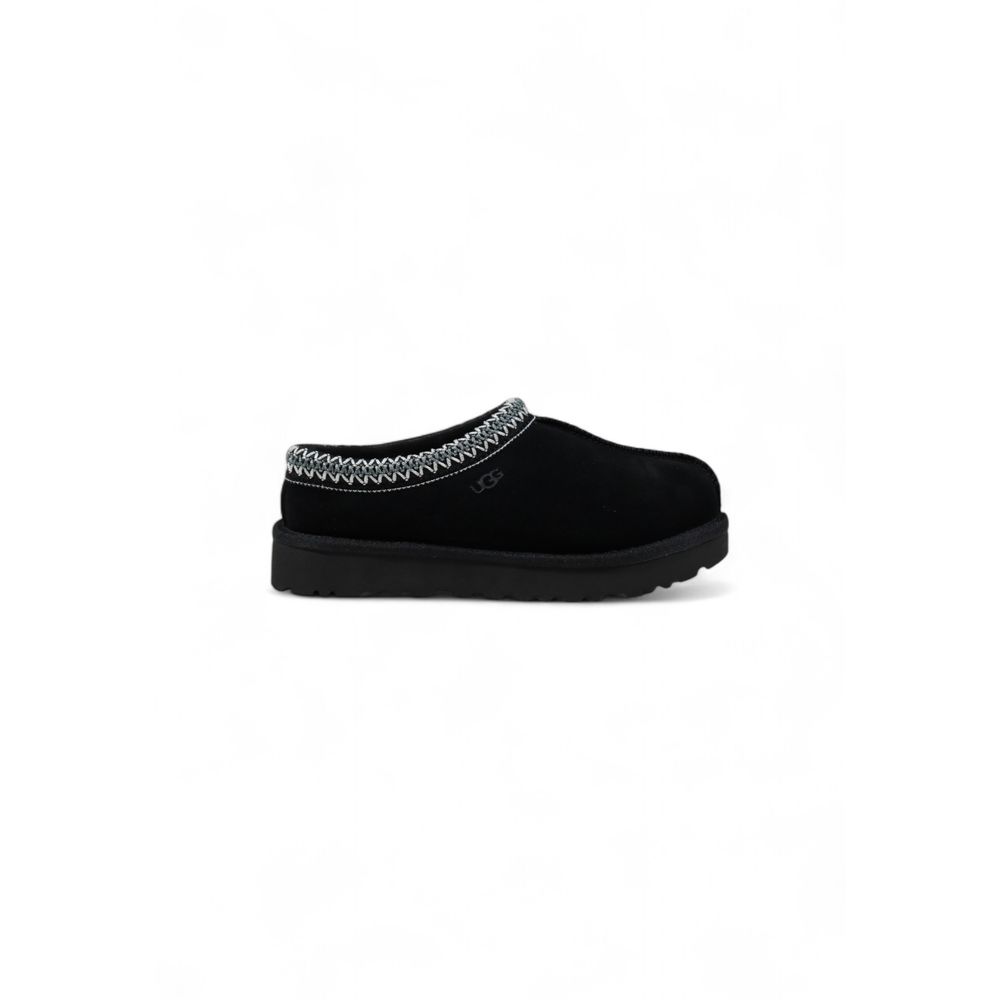 UGG Black Suede Leather Slipper UGG