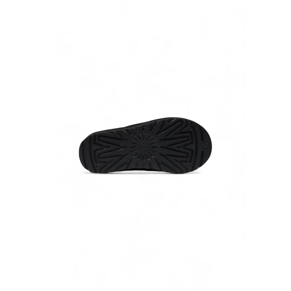 UGG Black Suede Leather Slipper UGG