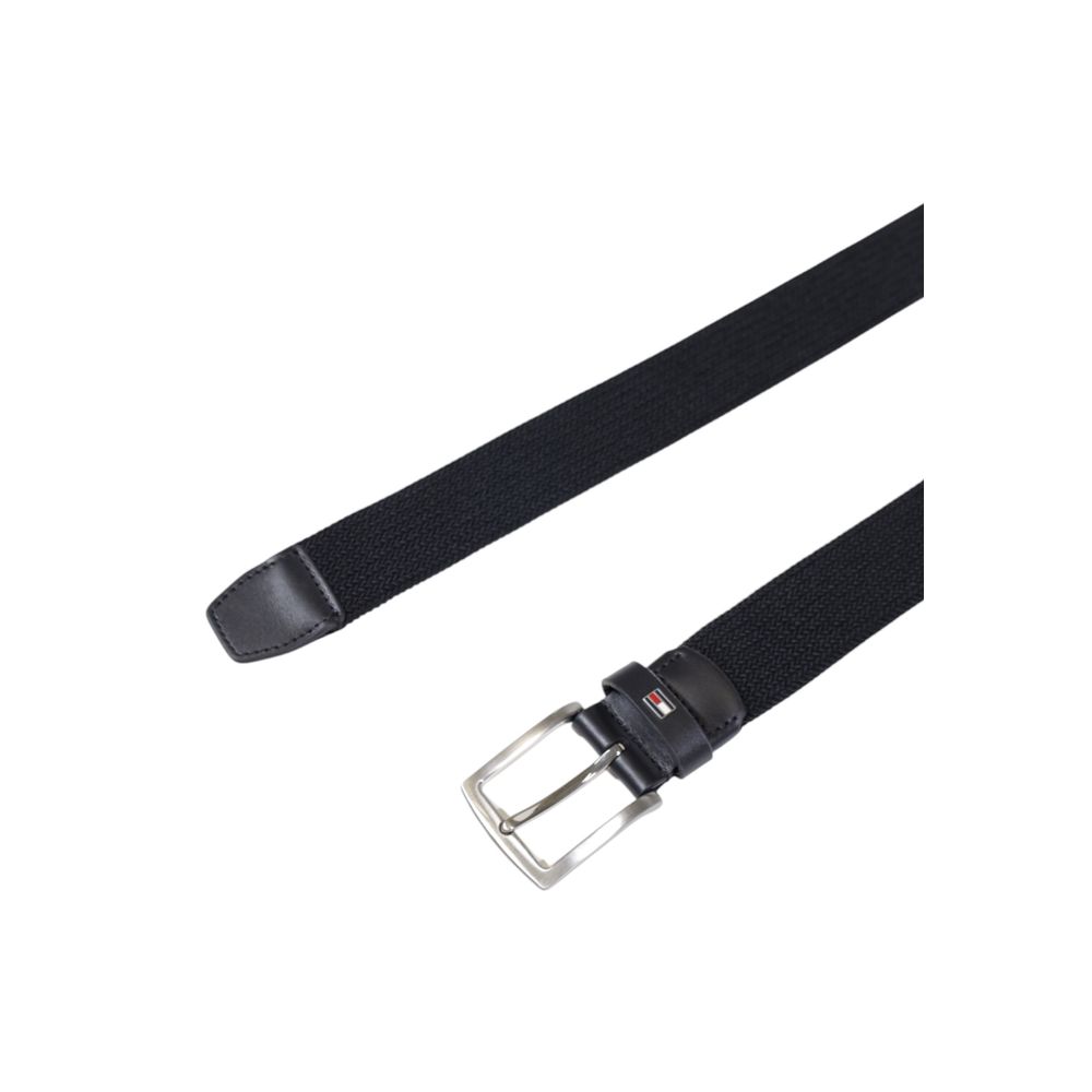 Tommy Hilfiger Black Recycled Polyester Belt Tommy Hilfiger