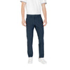Hugo Boss Blue Polyester Skinny Pant Hugo Boss