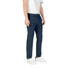 Hugo Boss Blue Polyester Skinny Pant Hugo Boss