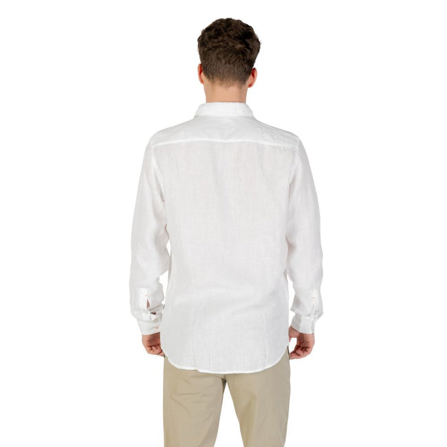 Hugo Boss White Linen Shirt Hugo Boss