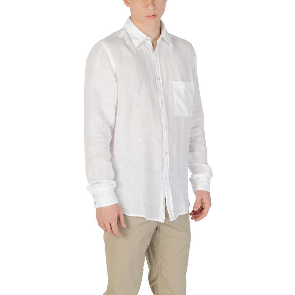 Hugo Boss White Linen Shirt Hugo Boss