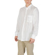 Hugo Boss White Linen Shirt Hugo Boss