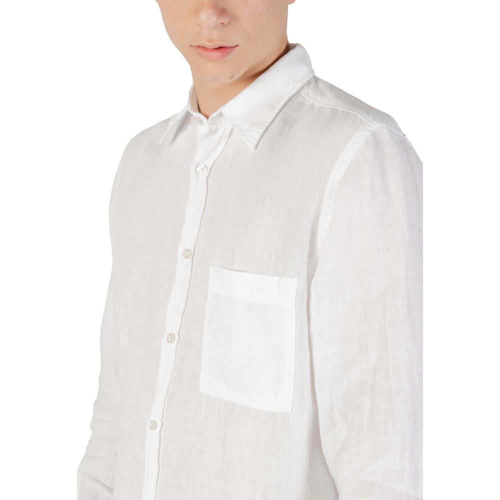 Hugo Boss White Linen Shirt Hugo Boss