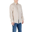 Hugo Boss Beige Linen Shirt Hugo Boss