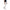 Jeckerson White Cotton Skinny Pant Jeckerson