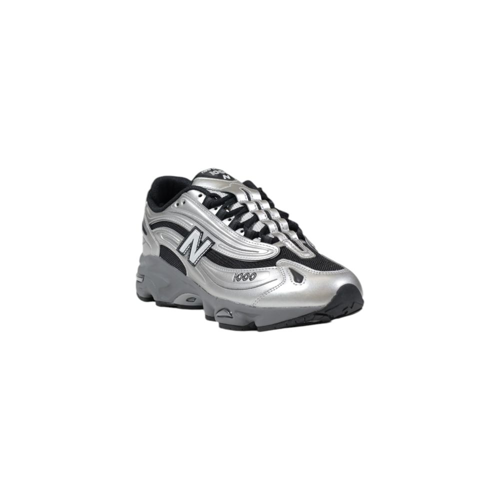 New Balance Silver Synthetic Sneaker New Balance