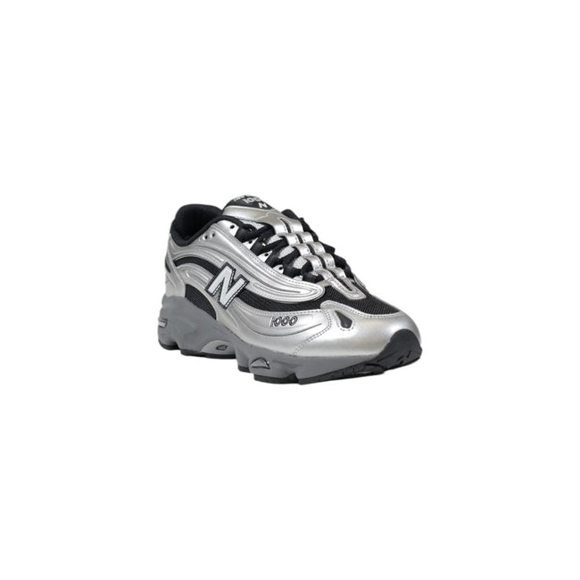 New Balance Silver Synthetic Sneaker New Balance