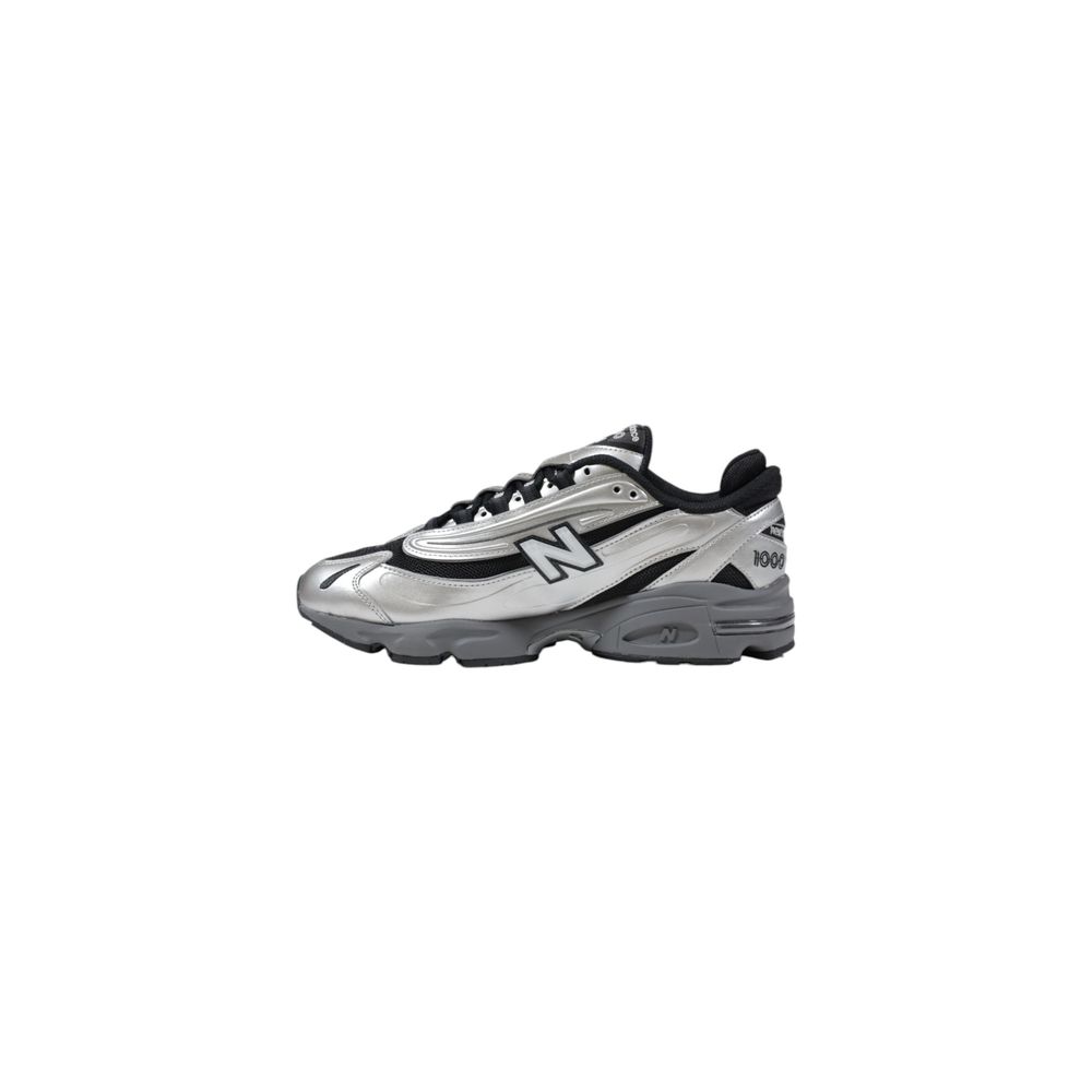 New Balance Silver Synthetic Sneaker New Balance