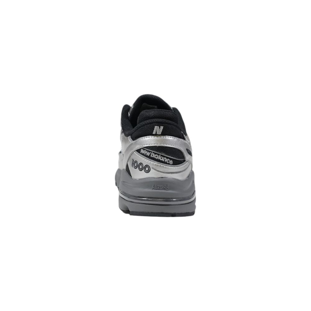 New Balance Silver Synthetic Sneaker New Balance