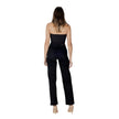 ICHI Black Cotton Relaxed Fit Jean ICHI