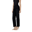 ICHI Black Cotton Relaxed Fit Jean ICHI