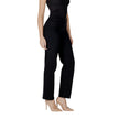 ICHI Black Cotton Relaxed Fit Jean ICHI