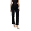 ICHI Black Cotton Relaxed Fit Jean ICHI