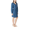 ICHI Blue Cotton Short ICHI