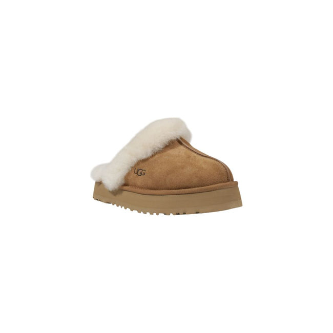 UGG Beige Suede Leather Slipper UGG