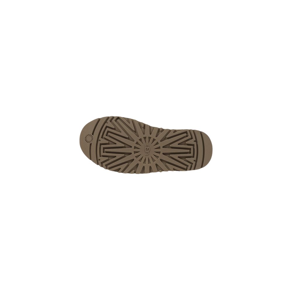 UGG Beige Suede Leather Slipper UGG