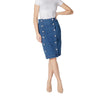 ICHI Blue Cotton Long ICHI