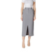 ICHI Gray Polyester Long ICHI
