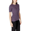 ICHI Bicolor Cotton T-Shirt ICHI