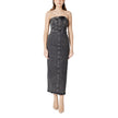 ICHI Black Cotton Midi ICHI