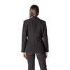 ICHI Black Polyester Blazer ICHI