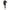 ICHI Black Polyester Blazer ICHI