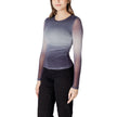 ICHI Gray Polyester Long Sleeve ICHI