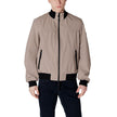 Peuterey Brown Polyester Jackets & Coat Peuterey