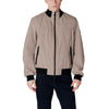 Peuterey Brown Polyester Jackets & Coat Peuterey
