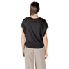 ICHI Black Cotton T-Shirt ICHI