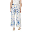 ICHI White Viscose Pant ICHI